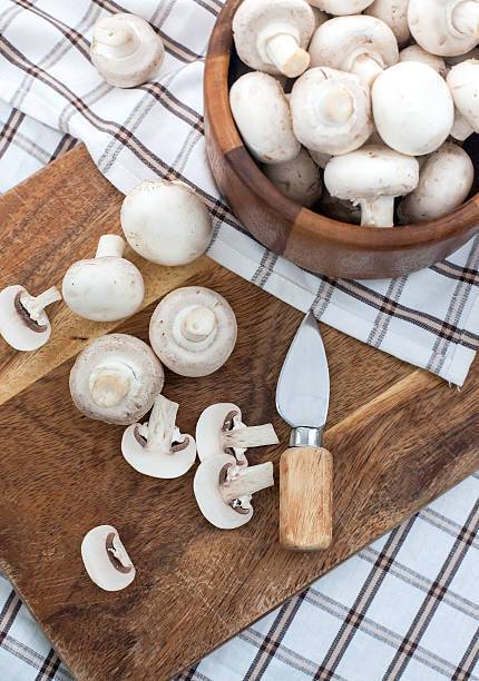 Mushrooms for scrambled eggs