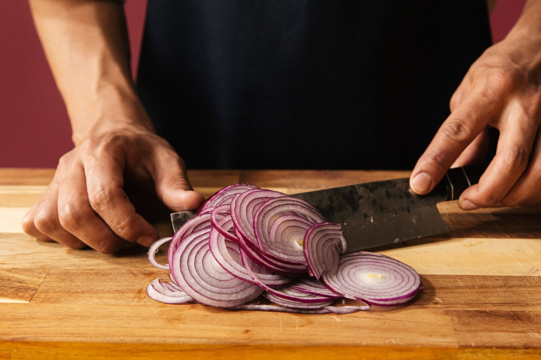 Onions for marinade