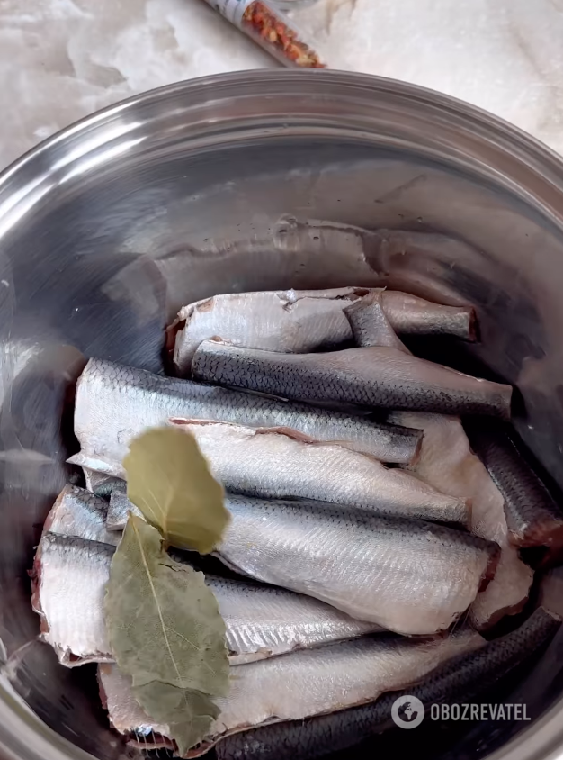 How to make herring sprats