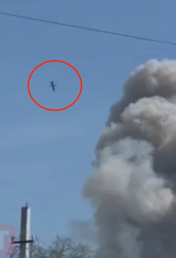 Video of the missile that made ''cotton'' in Luhansk appears
