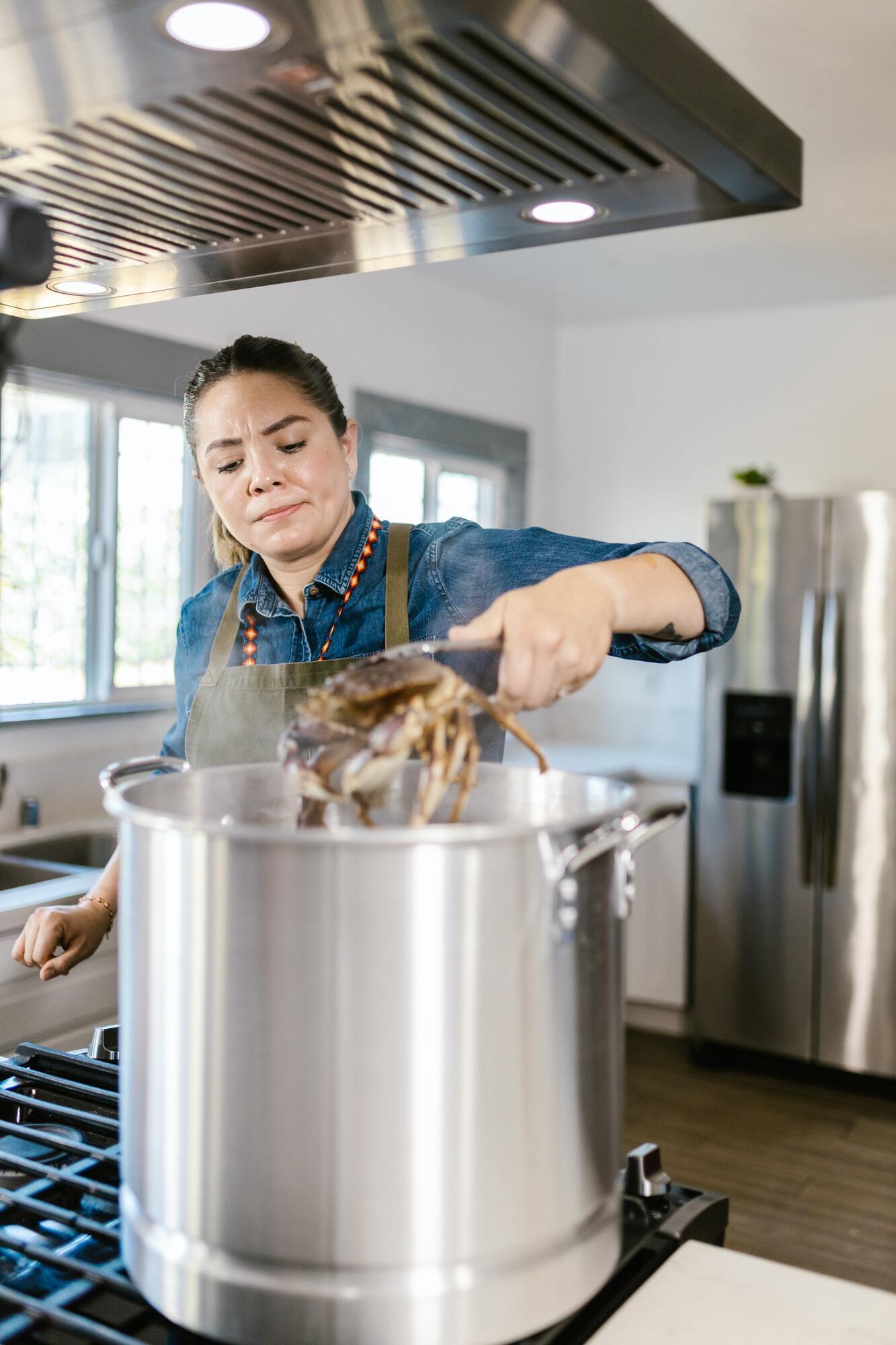 Which pans can be used to cook food