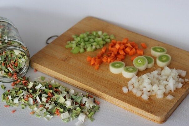 Vegetables for the soup