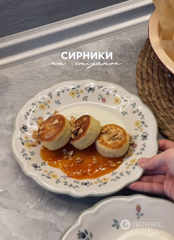 Soft on the inside and golden on top: how to make successful syrniki