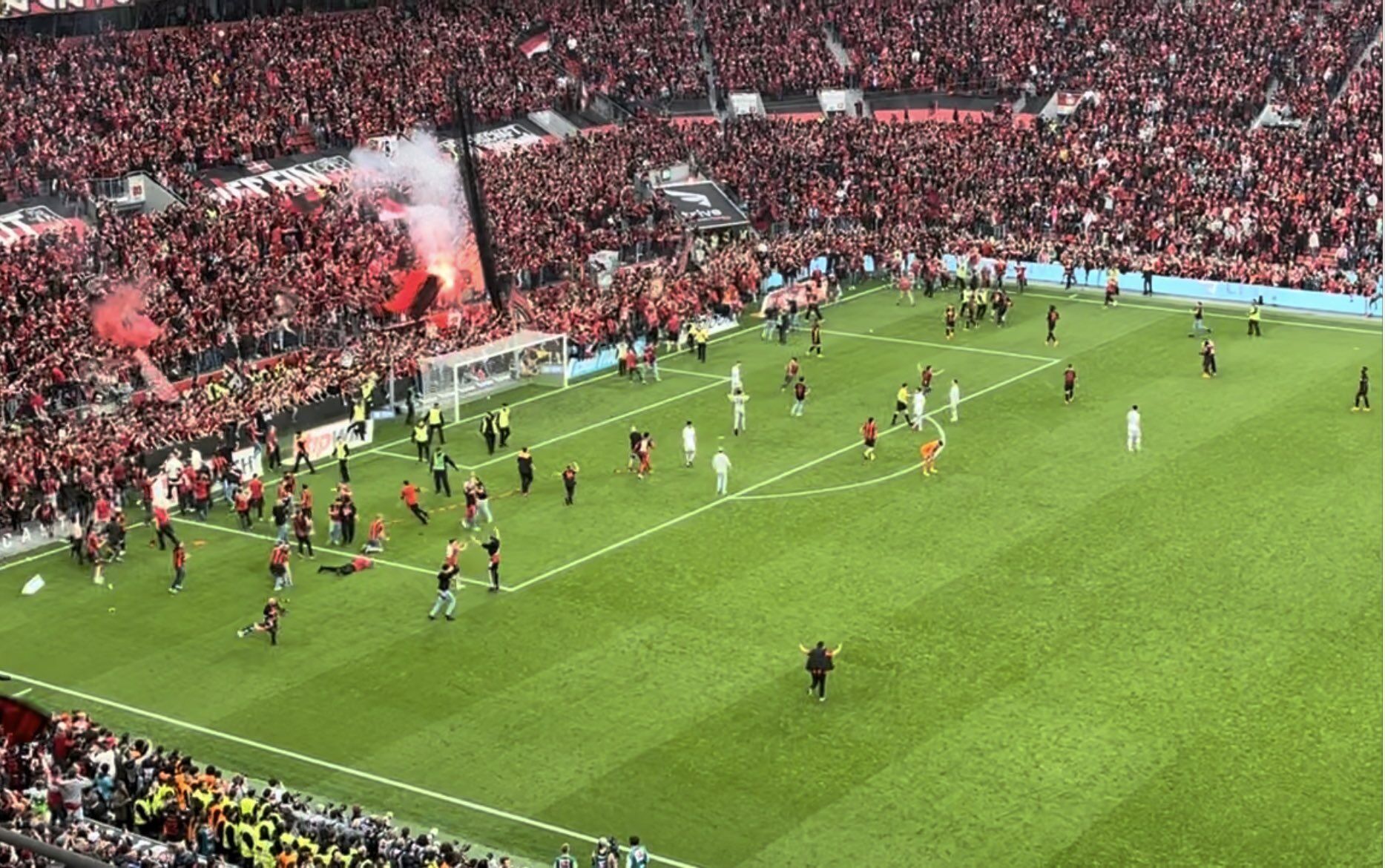 For the first time in history. An event that has been waiting for 120 years has happened in the German football championship. Video