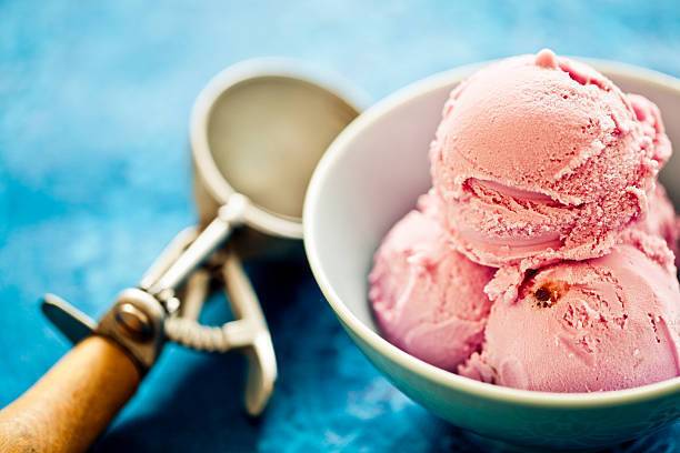 Strawberry ice cream