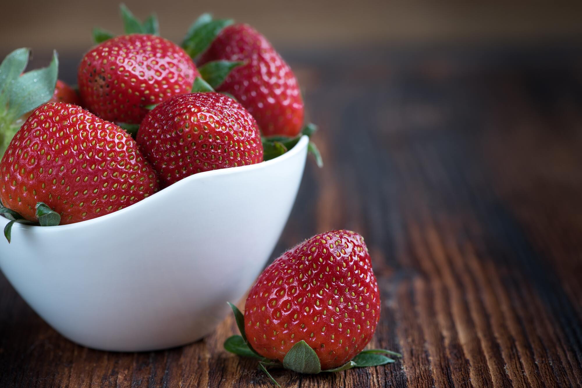 Strawberries for jam