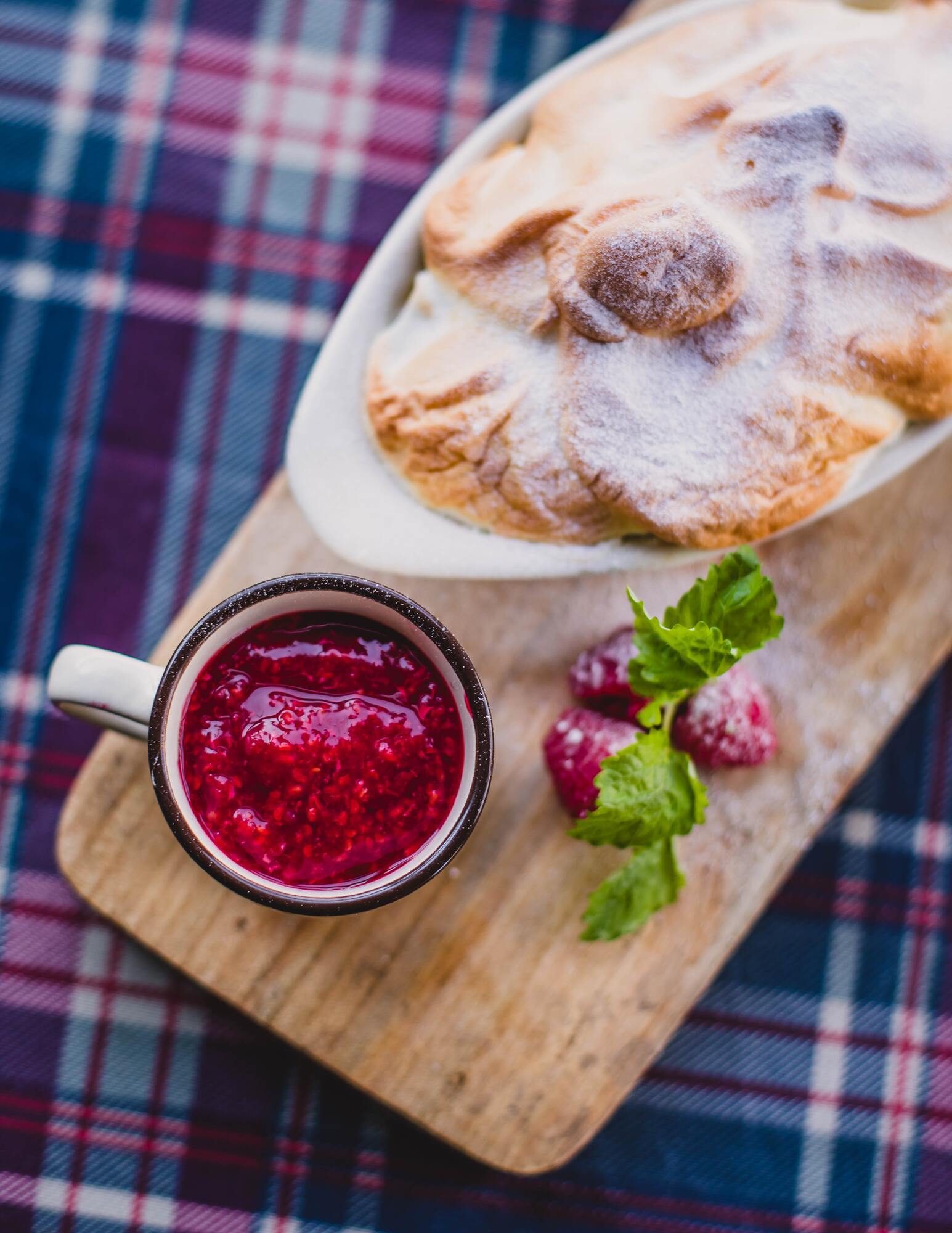 Delicious homemade strawberry jam