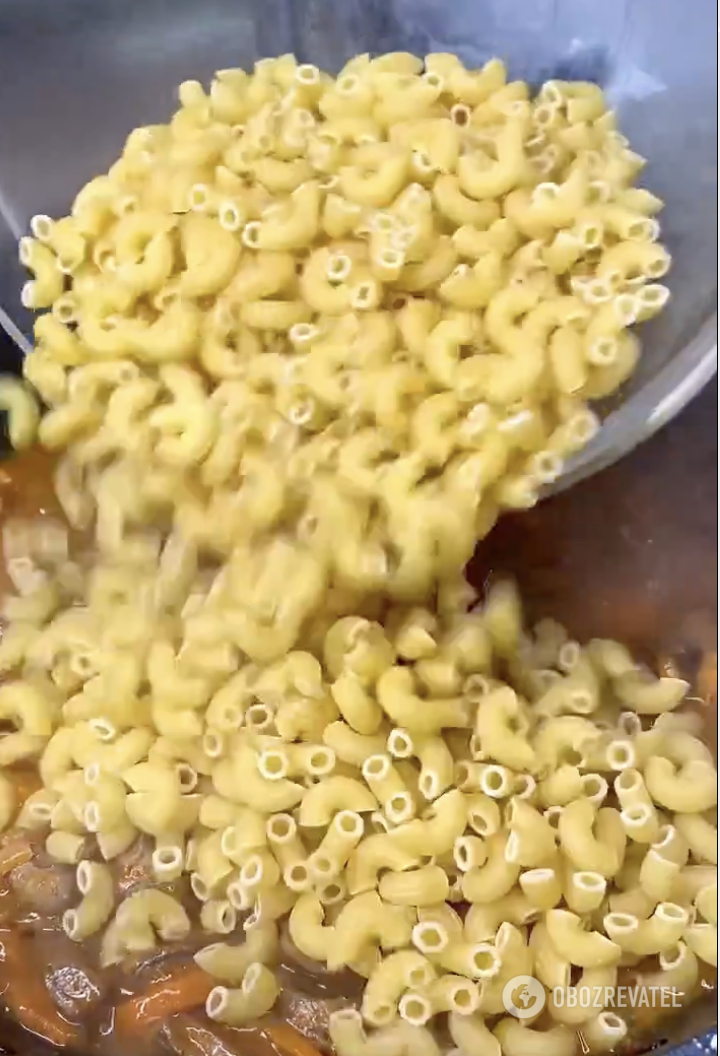 Pasta with hearts