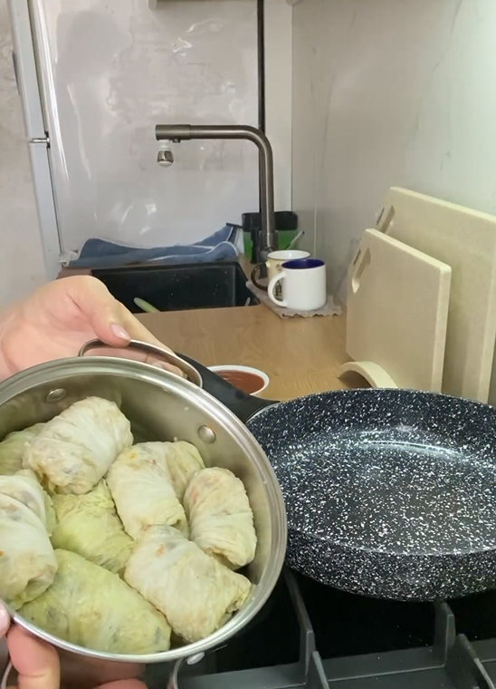 What can replace meat in cabbage rolls: can be eaten in fasting