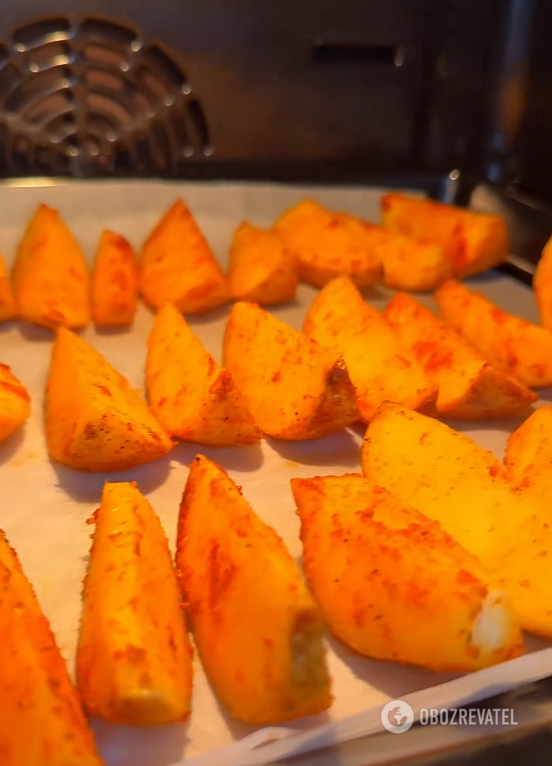 Perfect potato wedges: you need one simple life hack