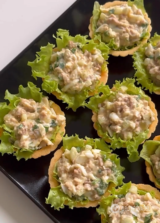 Elementary tartlets for every day and for a festive table: what to make a filling from quickly