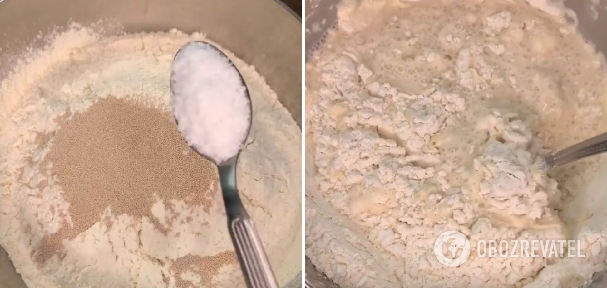 Flour and yeast