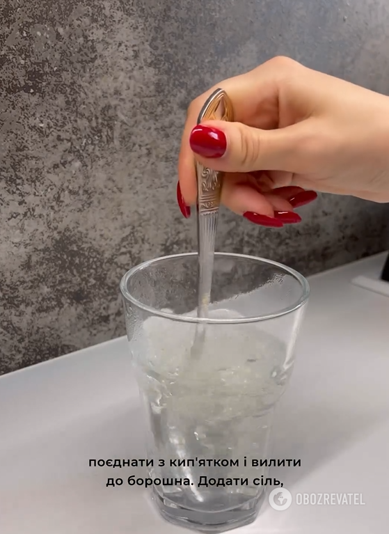 Homemade thin pita bread on water: fried in a pan