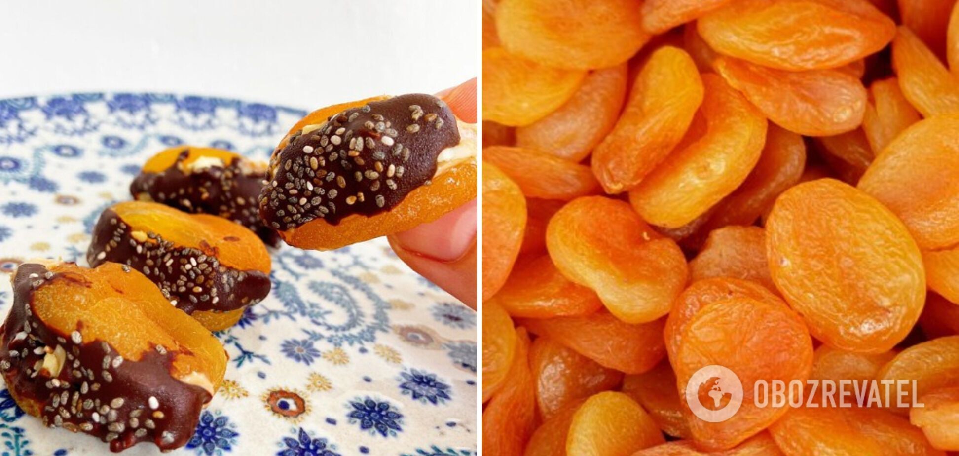 Homemade candies with dried apricots