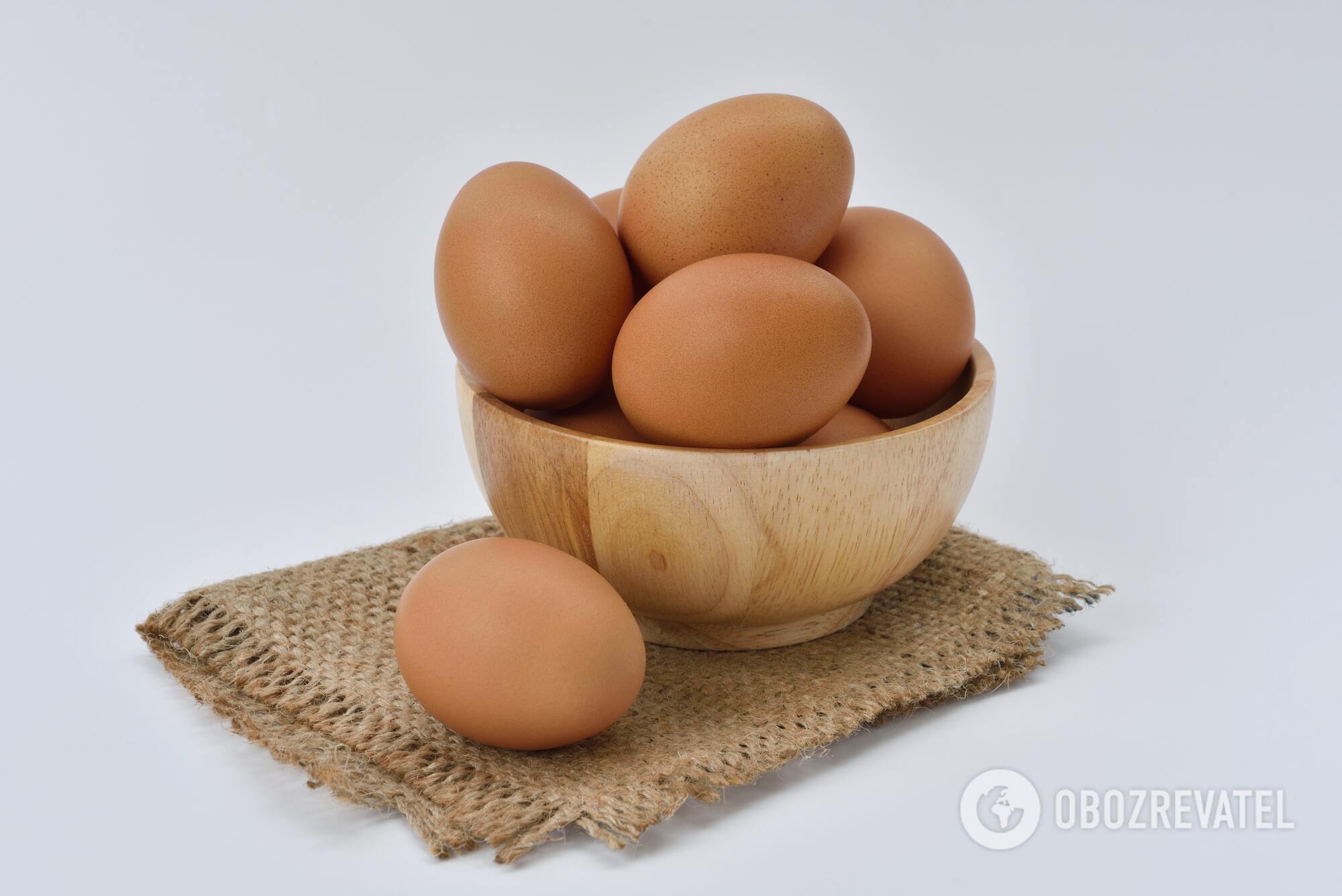 Domestic eggs