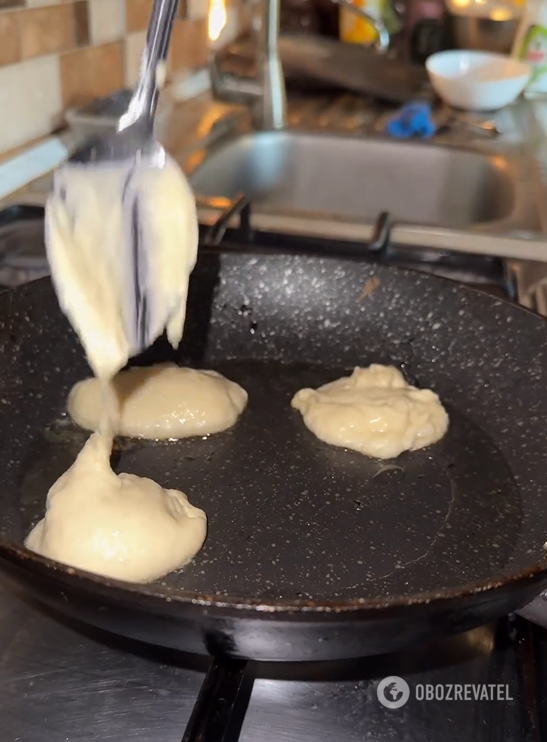 How much kefir to add to the pancake dough: they will turn out very fluffy