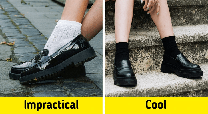 Anti-trends 2024 - 10 types of fashionable shoes that are actually very ...