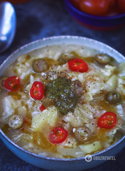 Italian soup with savoy cabbage: what it is and how to cook it. Step-by-step recipe