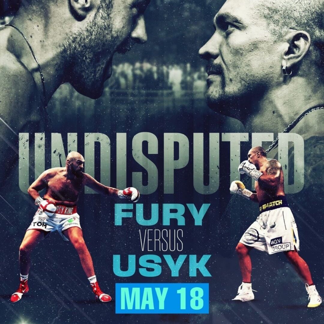 Usyk będzie walczył z Furym 18 maja