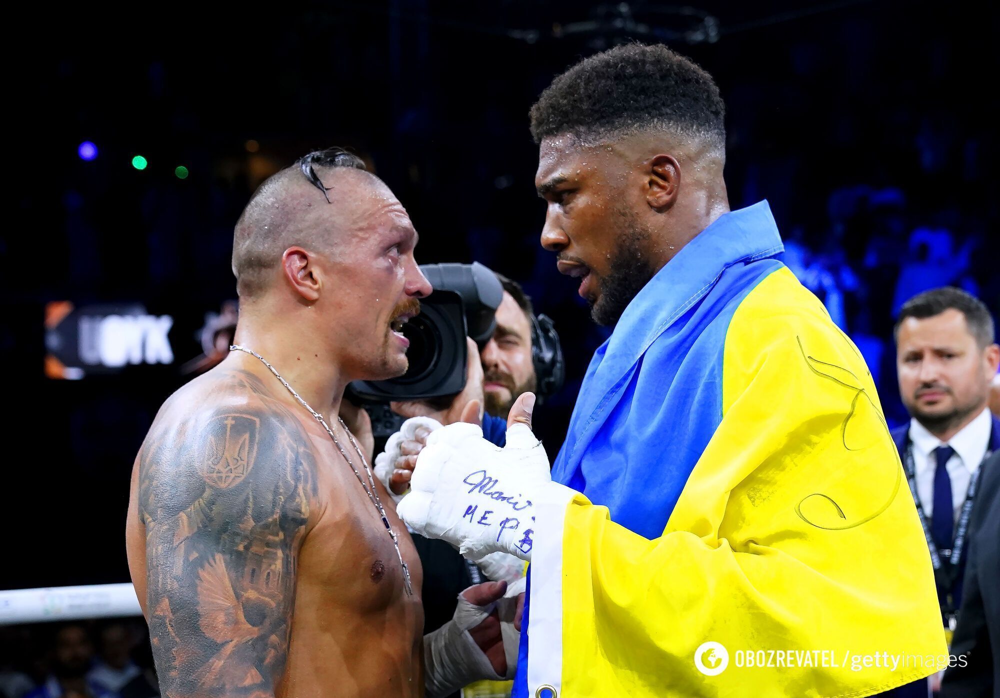 ''Biorąc pod uwagę to, co wiem...'' Joshua przewidział wynik walki Usyk-Fury