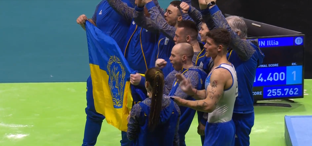 For the second time in history! Ukraine wins the European Artistic Gymnastics Championships