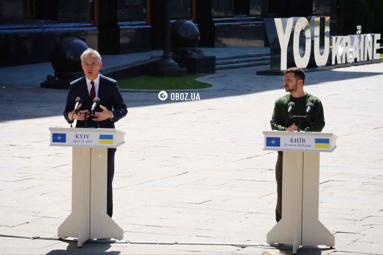 Stoltenberg arrived on a visit to Ukraine and held talks with Zelenskyy. Photos, videos and all the details