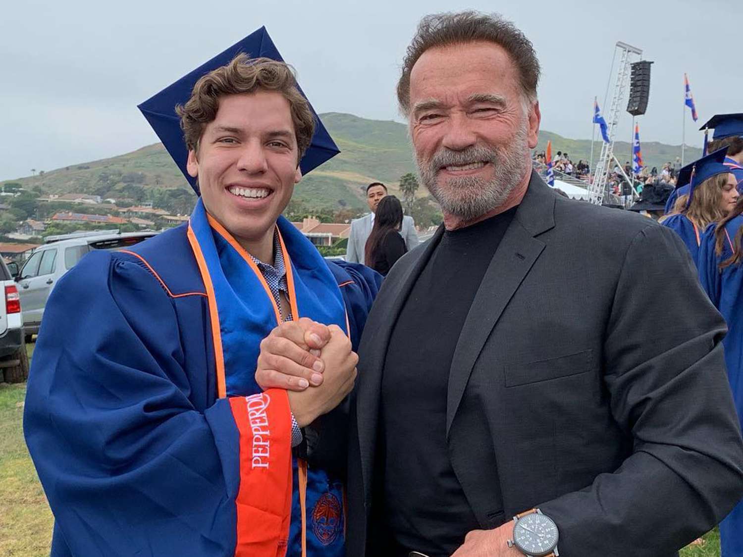 What Arnold Schwarzenegger's son from a maid looks like and why Joseph Baena does not take the surname of his famous father. Photo