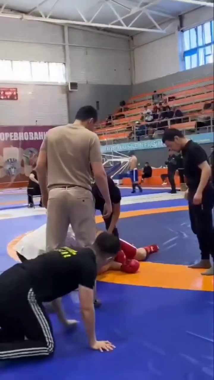 The world kickboxing champion died during a fight. The moment was caught on video