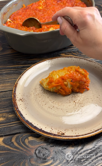 Cabbage rolls without rice: how to prepare a delicious lean dish with a secret ingredient