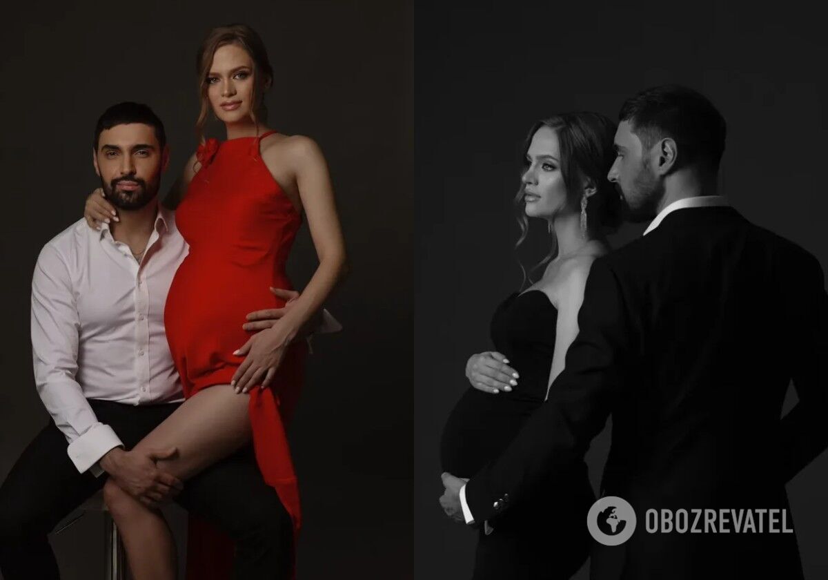 For the first time, Kozlovskyi showed photos from the wedding, a ''pregnant'' photo shoot with his wife and an extract from the hospital after the birth of his son