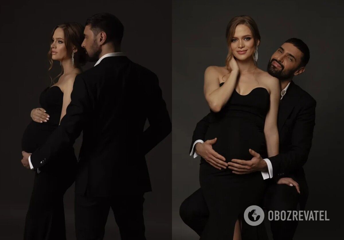 For the first time, Kozlovskyi showed photos from the wedding, a ''pregnant'' photo shoot with his wife and an extract from the hospital after the birth of his son