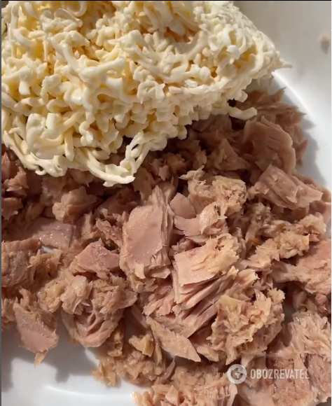 Basic bread spread with tuna: 5 minutes to prepare