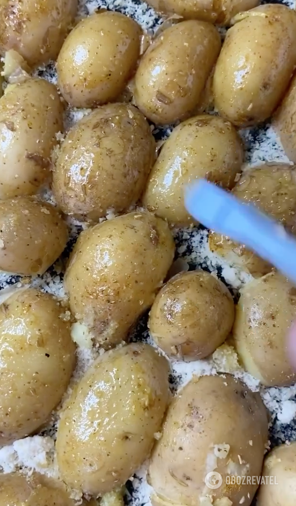 Cooking potatoes
