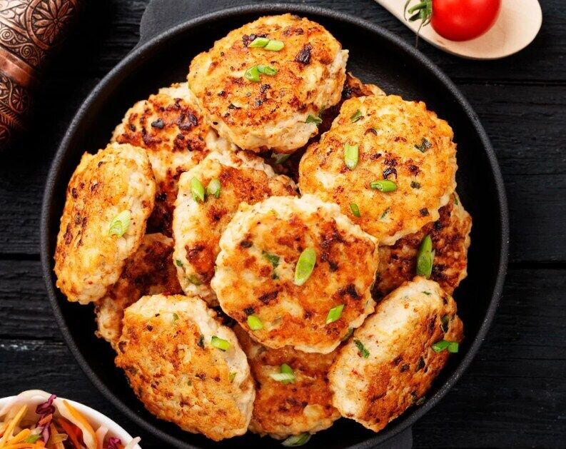 Chopped chicken cutlets