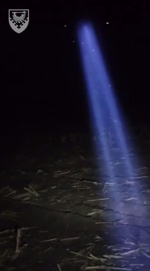 Nocne polowanie na drony wroga w obwodzie chersońskim