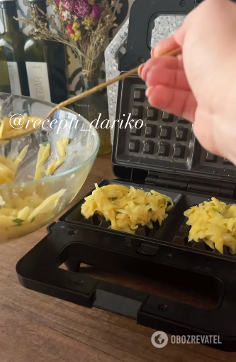 Potato waffles: perfect for breakfast or a snack