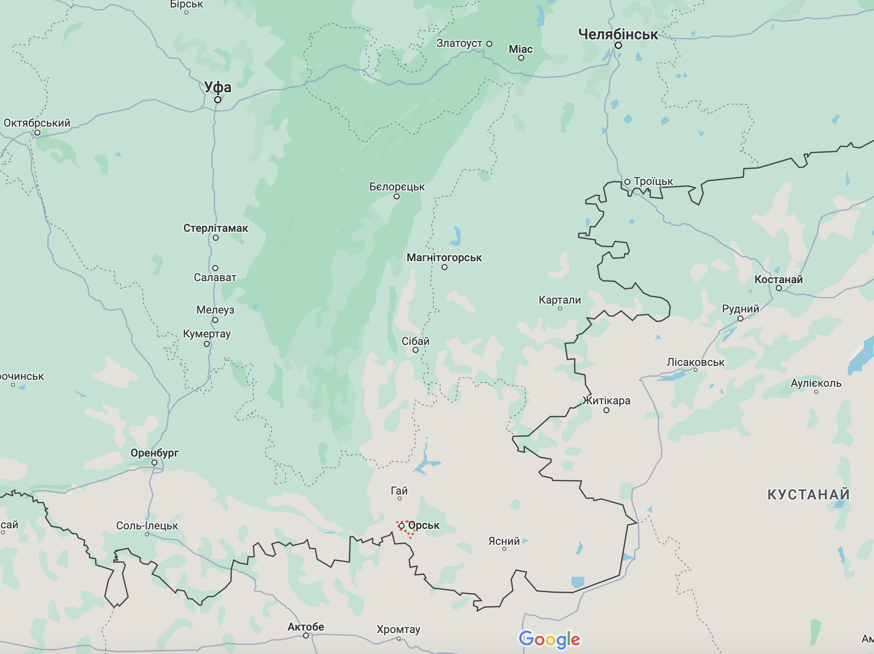 Oil refinery in Orsk, Russia, shut down due to dam breach, Russians complain of ''critical situation''