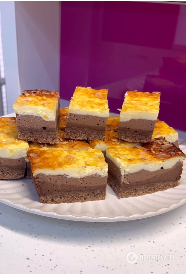Chocolate vanilla cheesecake: an incredibly delicious three-layer dessert