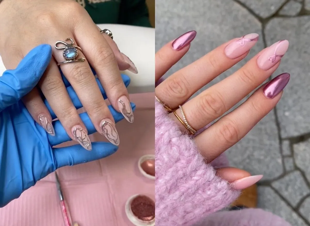 This manicure is trending on TikTok: what the most popular nails of 2024 look like