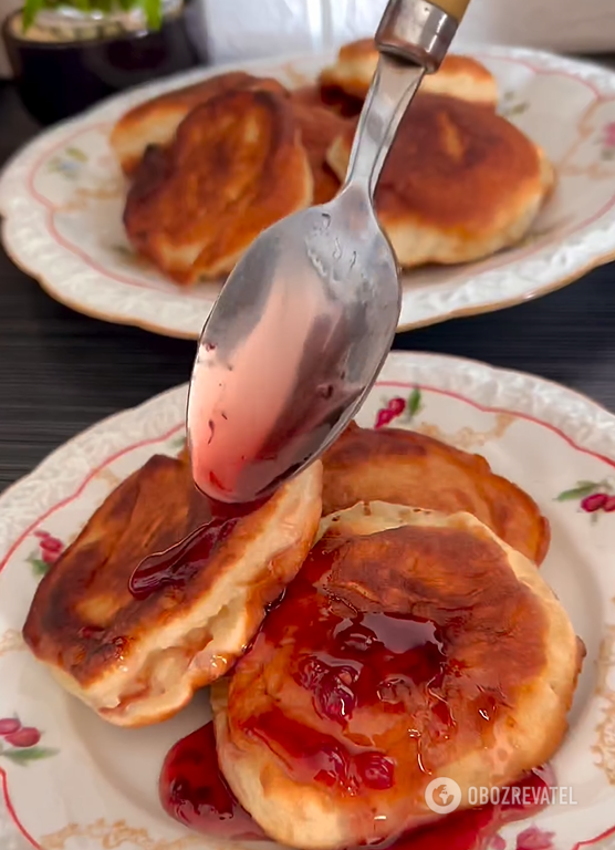 What to use besides kefir to make lush pancakes: a very simple dough that will definitely rise