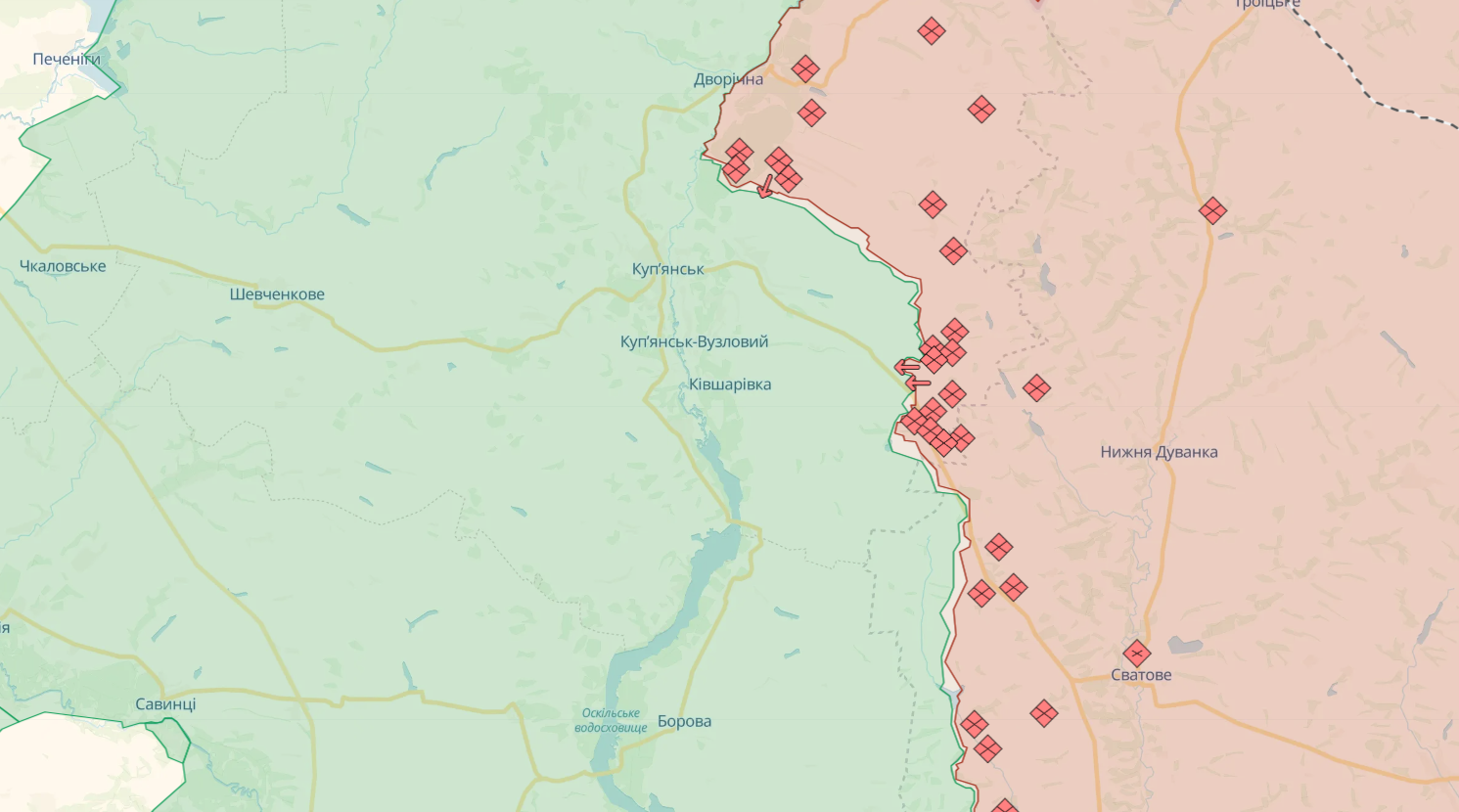 Ukraińskie Siły Zbrojne odparły dziesiątki ataków w sektorach Awdijiwka i Bachmut: Sztab Generalny informuje o sytuacji. Mapa