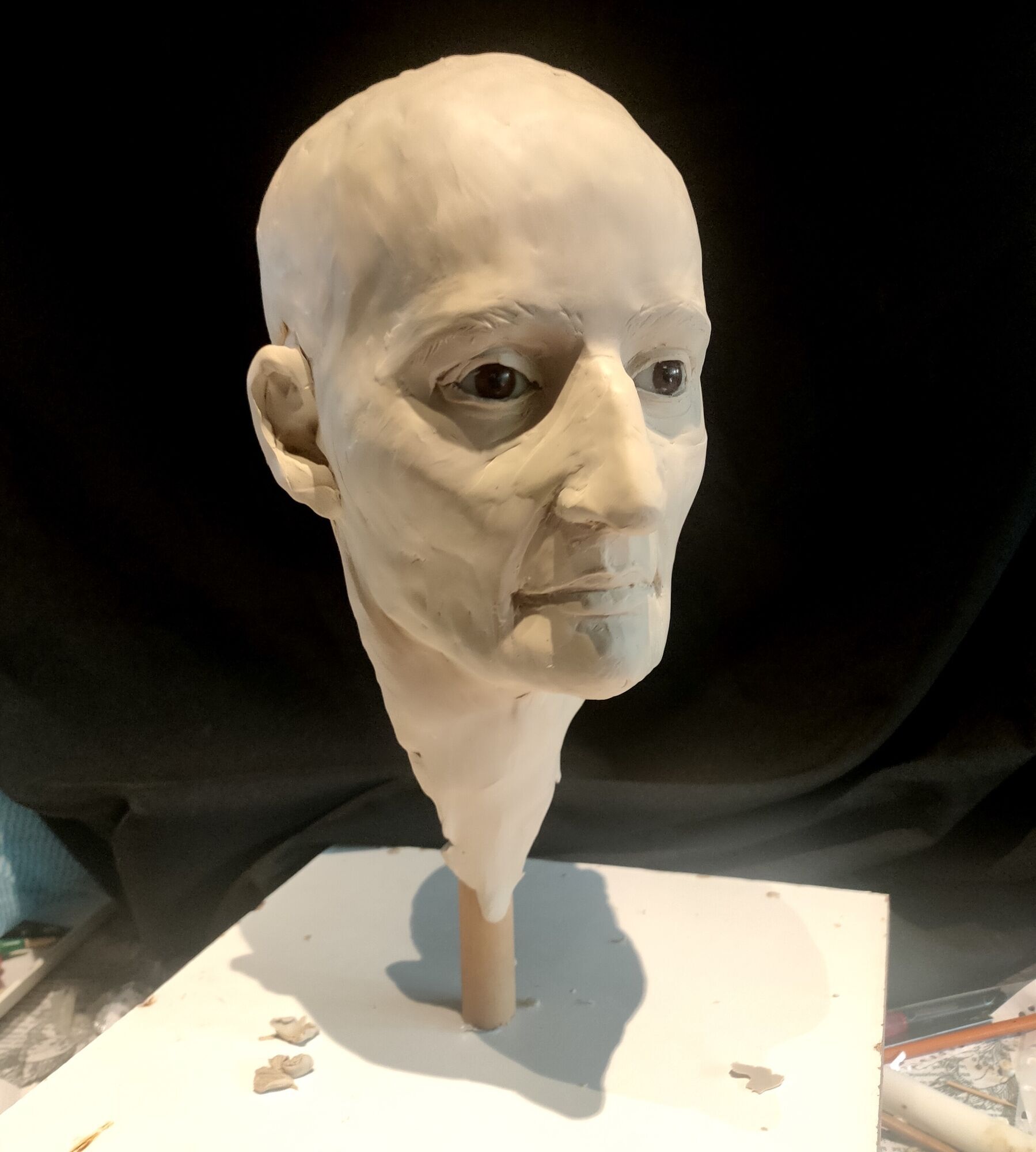 A woman between 50 and 60: researchers reconstructed the face of an ancient Egyptian mummy found in an Australian school