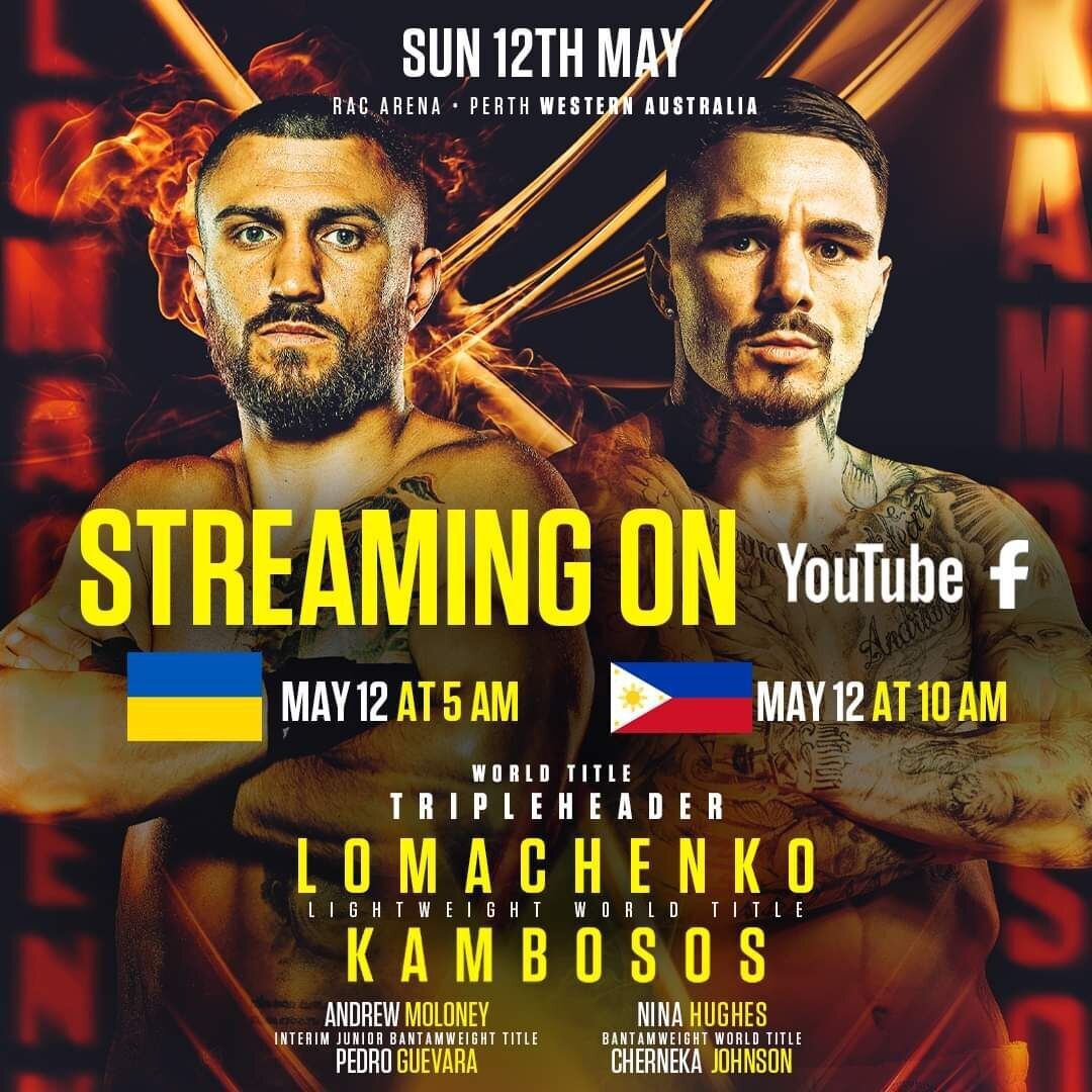 Kambosos narrowly lost to Lomachenko in Perth, Australia, at the weigh-in ceremony. Video