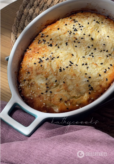 Casserole with cabbage and parmesan: easy to prepare and extremely tasty