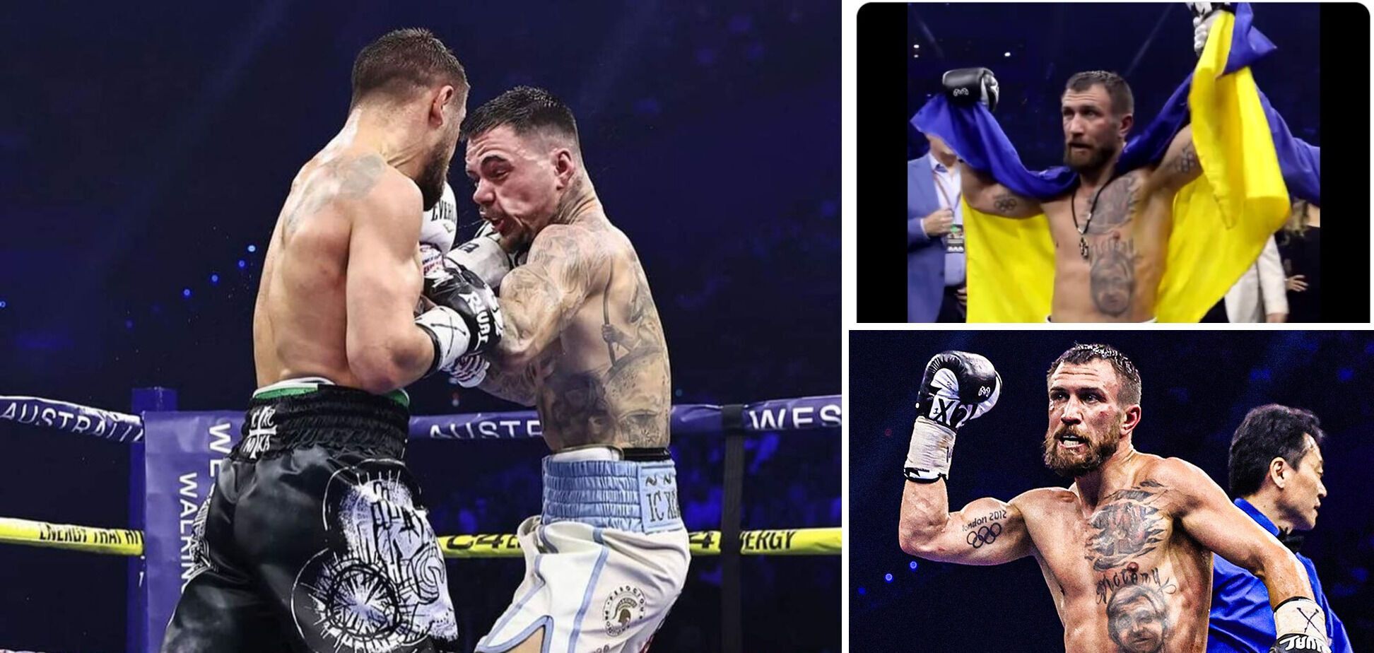 After his victory over Kambosos, Lomachenko left a message on social media, mentioning peace. Photo fact