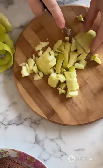 How to keep apples from darkening: an elementary life hack