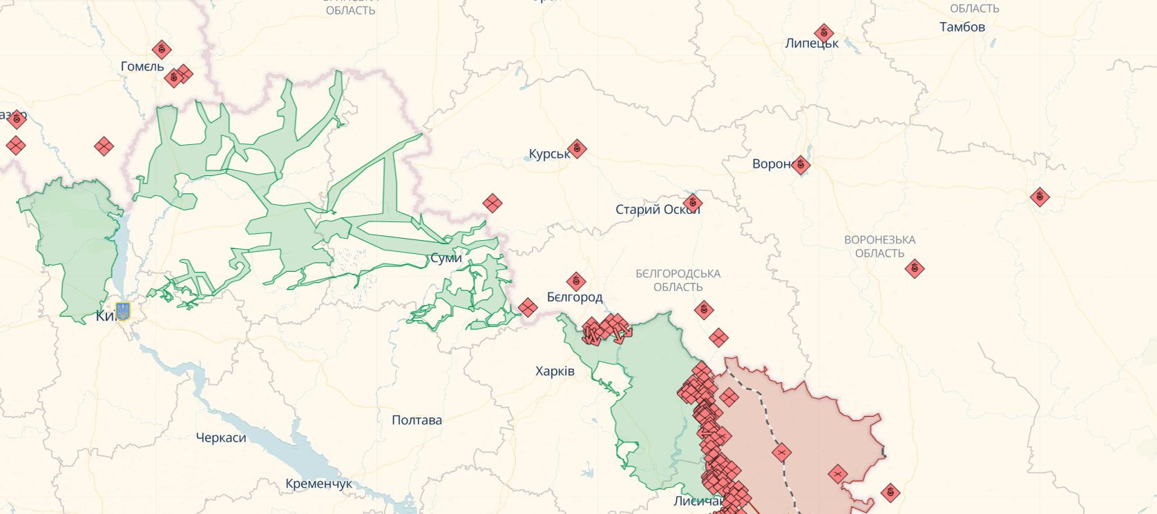 Putin is ready to put the border of the Kharkiv region on the negotiating table: the CСD exposed the enemy's plan