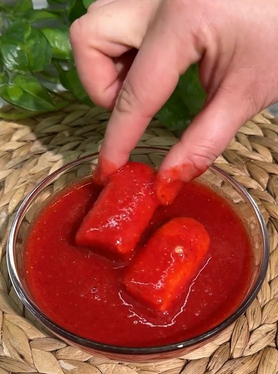 Simple strawberry dessert without baking: very convenient to serve in a bowl