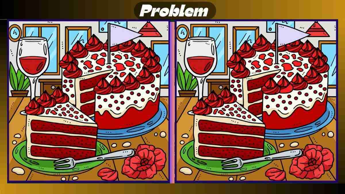 Find all the differences: a ''sweet'' puzzle to test your attention