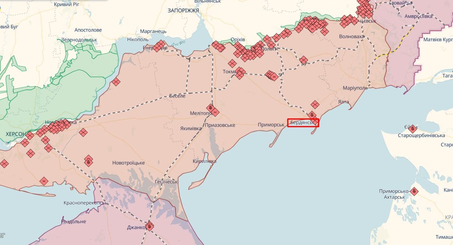 Russian occupiers lack workers for the seized port in Berdiansk